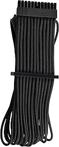 Corsair CP-8920229 Premium Sleeved ATX 24-Pin Cable Black