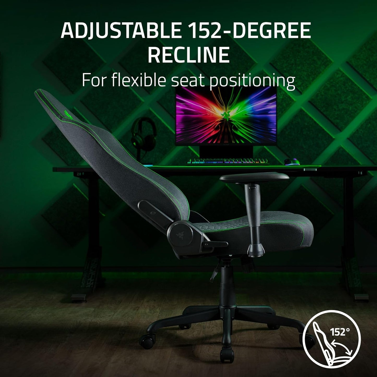 Razer RZ38-05310100-R3UA Iskur V2 X Ergonomic Gaming Chair