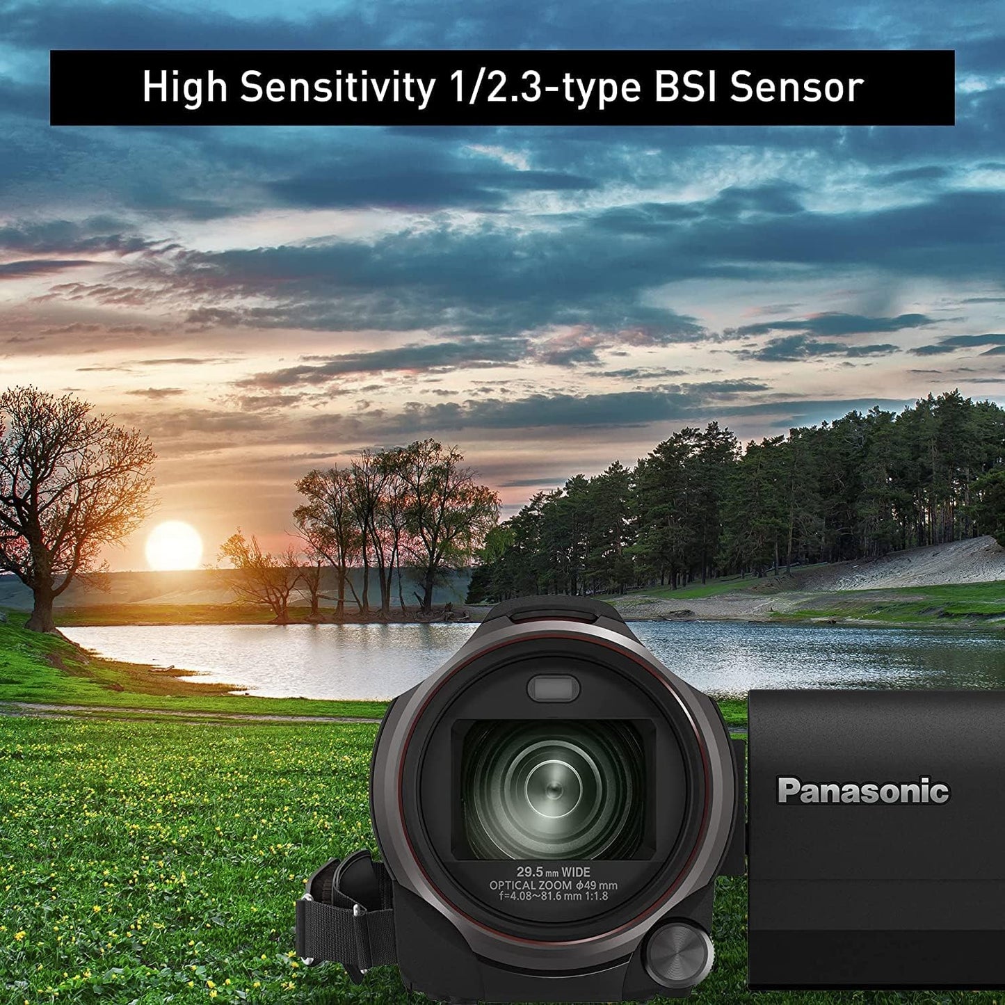 Panasonic E1PANHCV785K Full HD Camcorder Bundle