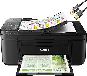 Canon TR4720 PIXMA Wireless All-in-One Printer - Black
