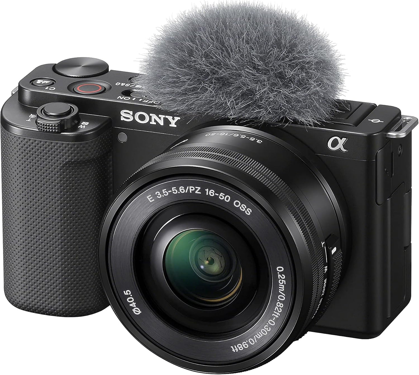 Sony ILCZV-E10/W Alpha ZV-E10 Renewed Mirrorless Vlog Camera