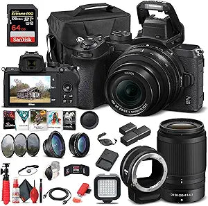 Nikon 1633 Z 50 Mirrorless Camera Two Lens Kit Renewed