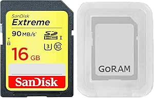 SanDisk Extreme SDSDXNE-016G 16GB UHS-I 90MB/s Memory Card