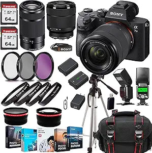 Sony a7 III 28-70mm & 55-210mm Lens Bundle