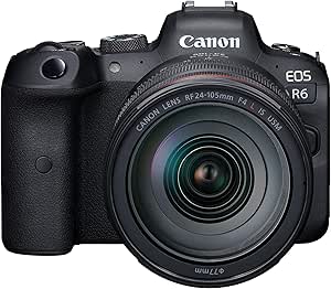 Canon EOS R6 + RF24-105mm Lens Kit (Renewed)