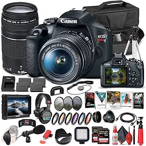 Canon 2727C021 EOS Rebel T7 DSLR Bundle - Renewed