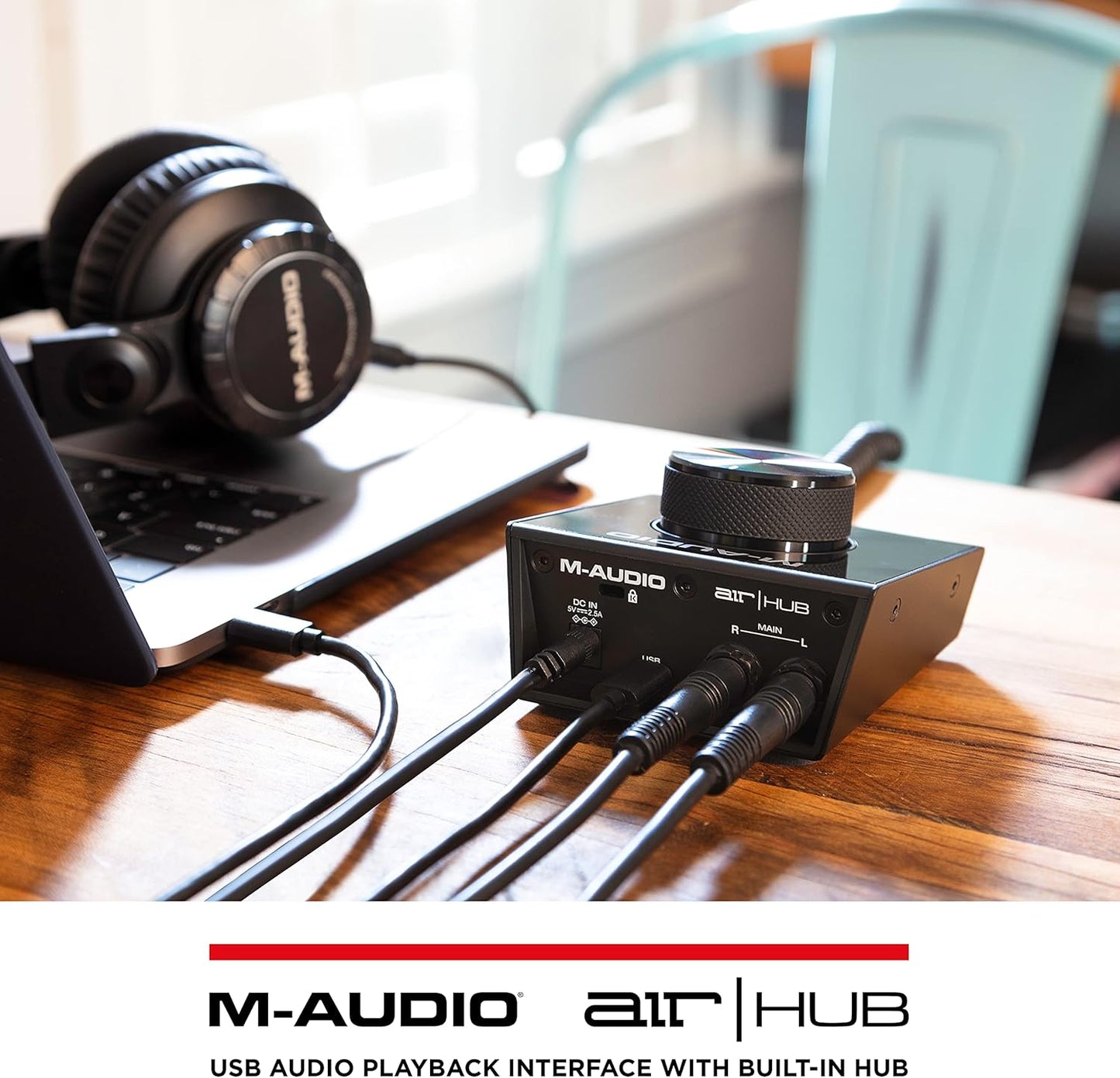 M-Audio AIR Hub USB Audio Interface with 3-Port Hub & Software