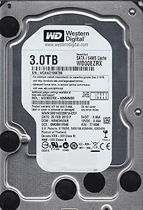 Western Digital WD30EZRX 3TB SATA Hard Drive