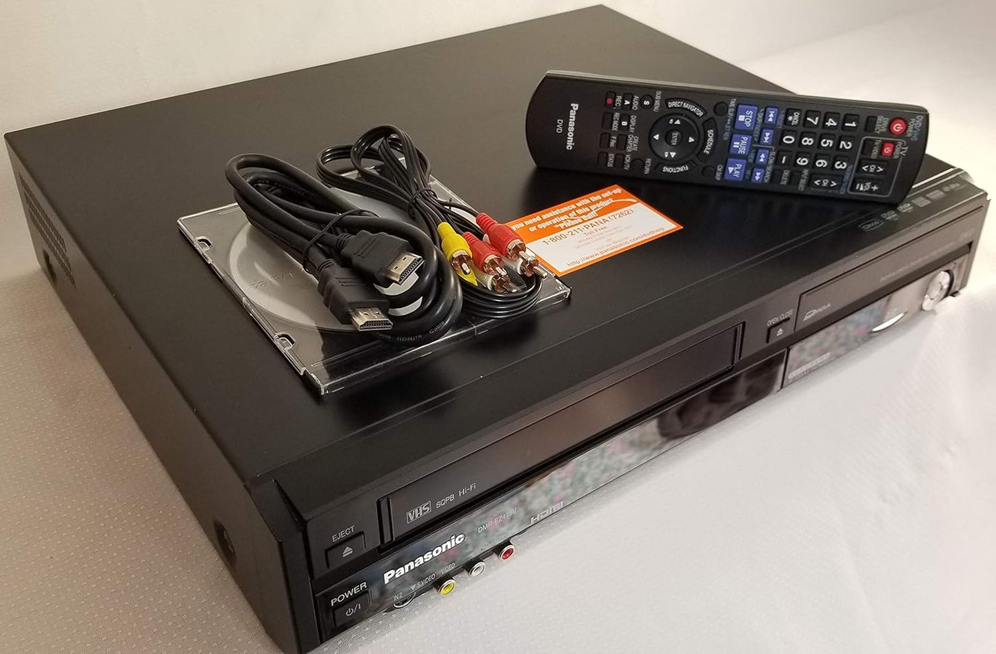 Panasonic DMR-EZ475VK DVD Recorder VHS Combo