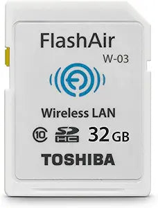 Toshiba PFW032U-1CCW 32GB FlashAir III Wireless SD Card