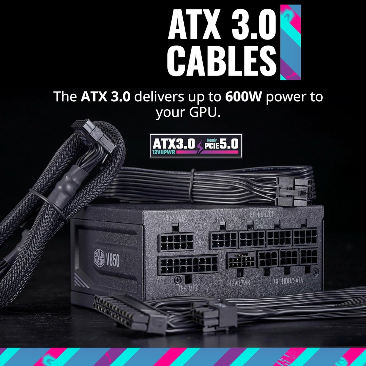 Cooler Master MPY-8501-SFHAGV-3U1 V850 SFX Gold 850W Power Supply