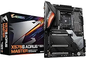 GIGABYTE X570S AORUS Master AMD Motherboard Renewed