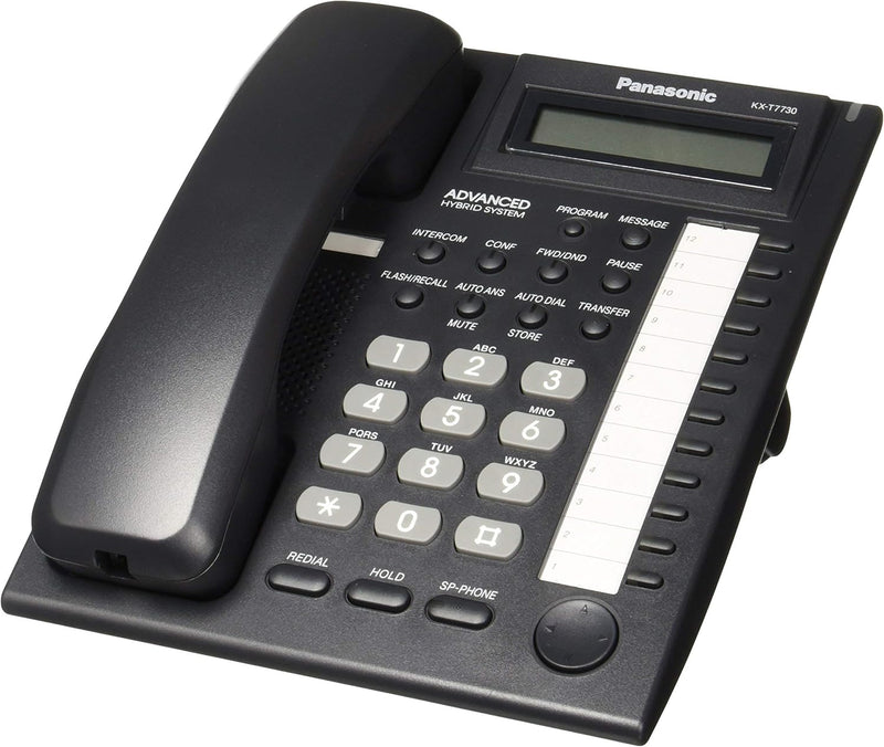 Panasonic KX-T7730 Telephone Black Renewed — main product image