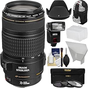 Canon K-89594-21 EF 70-300mm Zoom Lens Kit