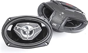 JVC CSV6948 6x9 Inch 4-Way Coaxial Car Speakers