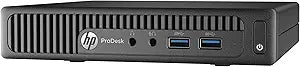 HP W8R31UT#ABA ProDesk Mini PC (Black)