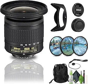 Nikon AF-P DX 10-20mm f/4.5-5.6G VR Wide-Angle Lens