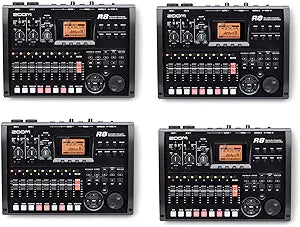 Zoom R8 Studio Digital Multitrack SD Recorder 4-Pack