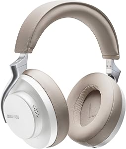 Shure SBH2350-WH AONIC 50 Wireless Noise-Canceling Headphones — main product image