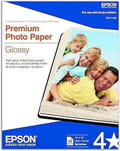 Epson S041466 Premium Photo Paper GLOSSY 11x14 20 Sheets