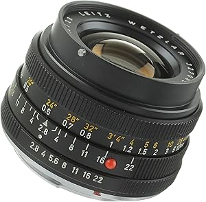 Leica Elmarit-R 28mm f/2.8 Lens 3-Cam Near Mint
