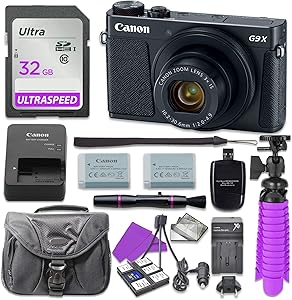 Canon PowerShot G9 X Mark II Digital Camera (Renewed)
