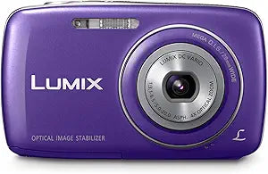 Panasonic DMC-S3P-A Lumix 14.1MP Digital Camera - Purple — main product image