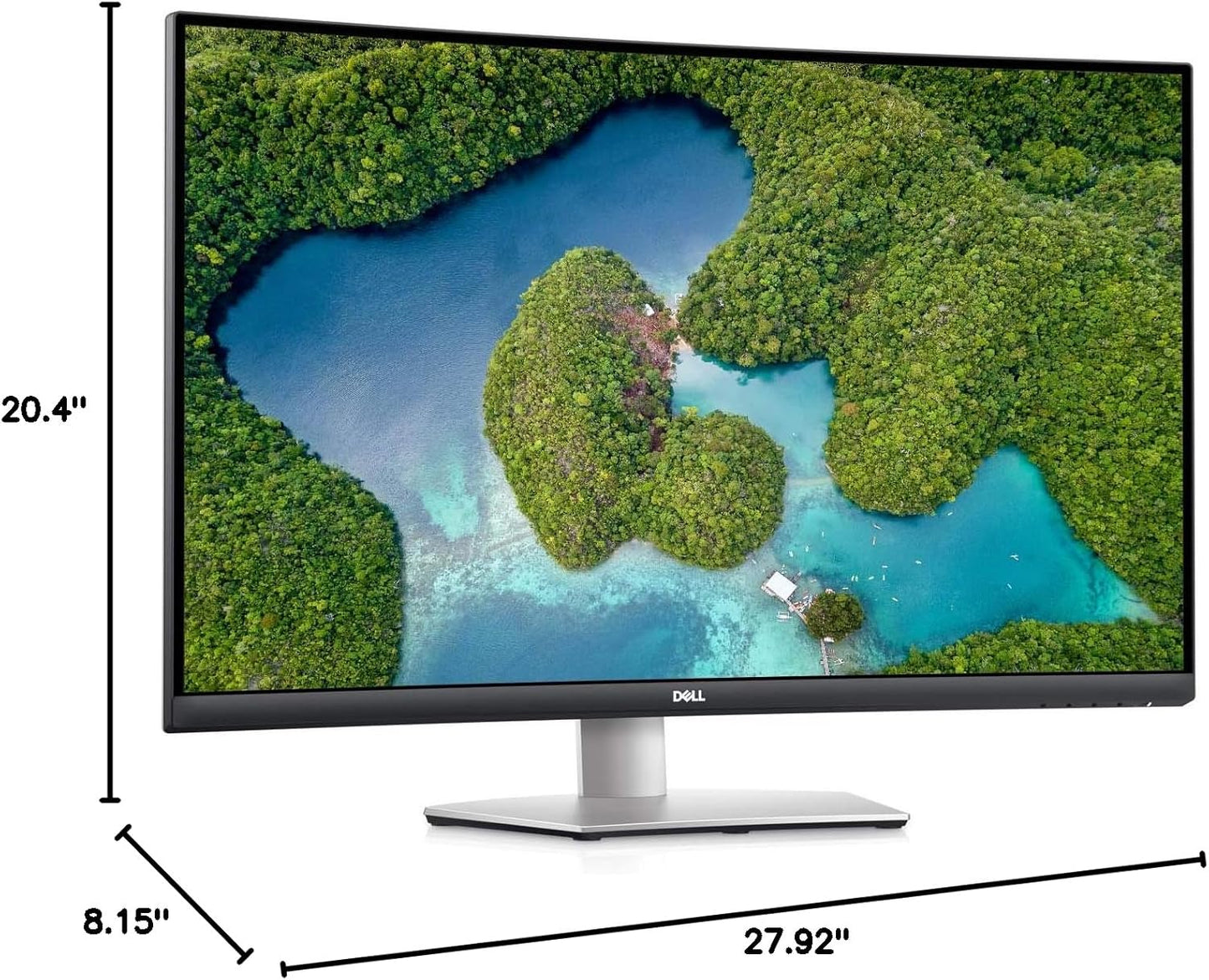 Dell S3221QS 32" Curved 4K Monitor