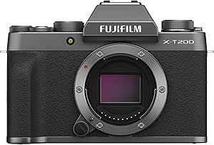 Fujifilm 16645072 X-T200 Mirrorless Camera Body