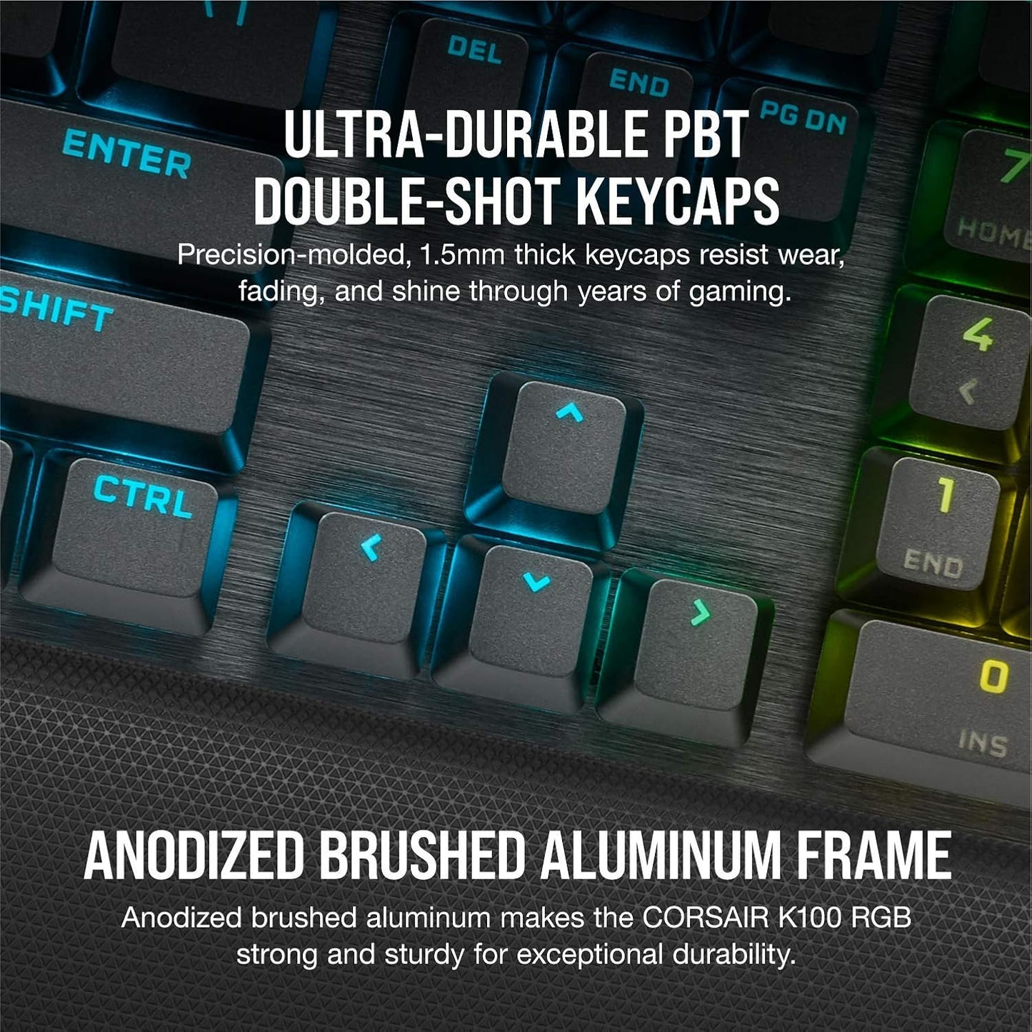 Corsair CH-912A01A-NA-cr K100 RGB OPX Gaming Keyboard