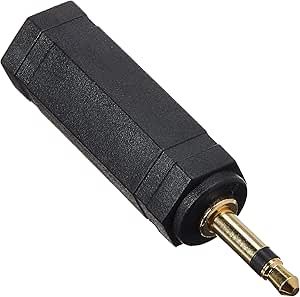 Monoprice 107132 3.5mm to 6.35mm Mono Audio Adapter