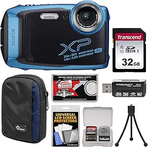 Fujifilm K-107965-06 FinePix XP140 Waterproof Camera Bundle