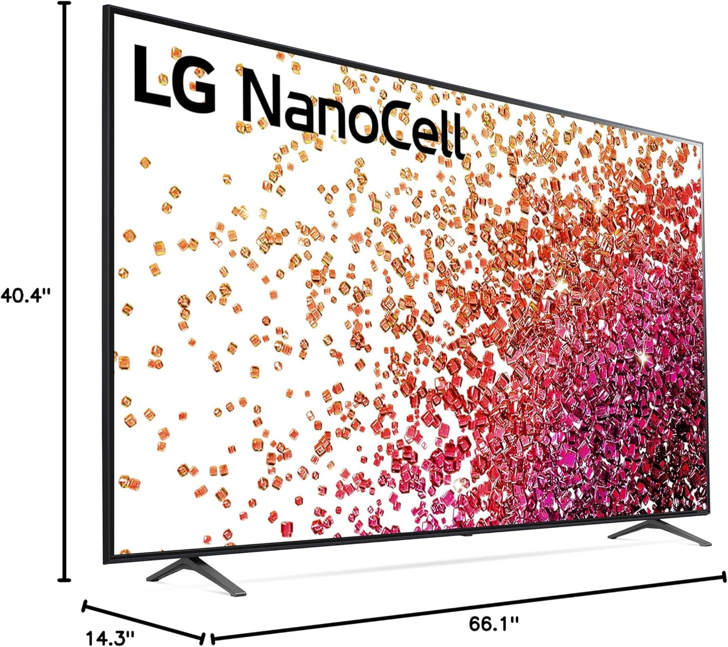 LG 75NANO75UPA 75" 4K NanoCell Smart TV (Used)