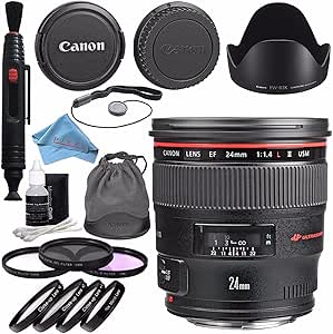 Canon 2750B002 EF 24mm f/1.4L II USM Lens Kit