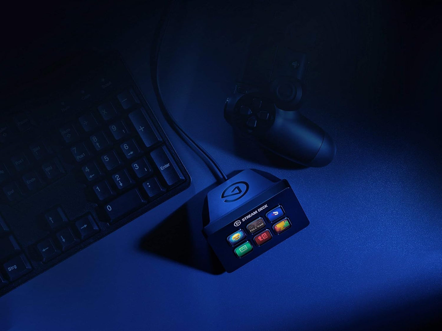 Corsair 10GAI9901-cr Elgato Stream Deck Mini Content Creation Controller (Renewed)