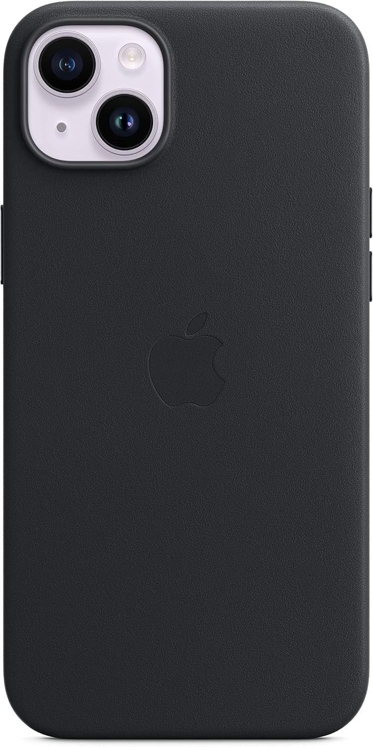 Apple iPhone 14 Plus Midnight Leather MagSafe Case