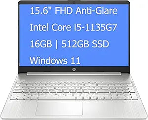HP 15 Laptop i5-1135G7 16GB 512GB SSD FHD