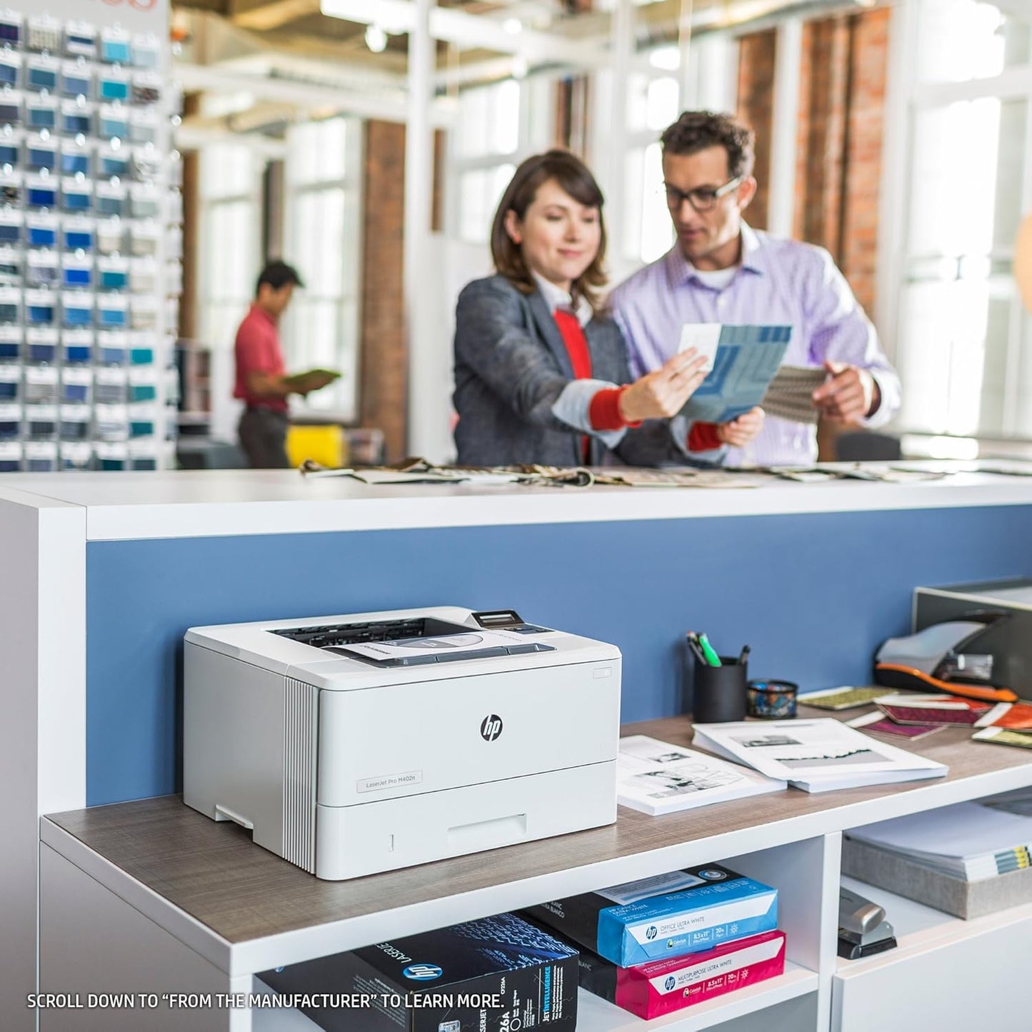 HP 0 LaserJet Pro M402n Renewed Monochrome Printer
