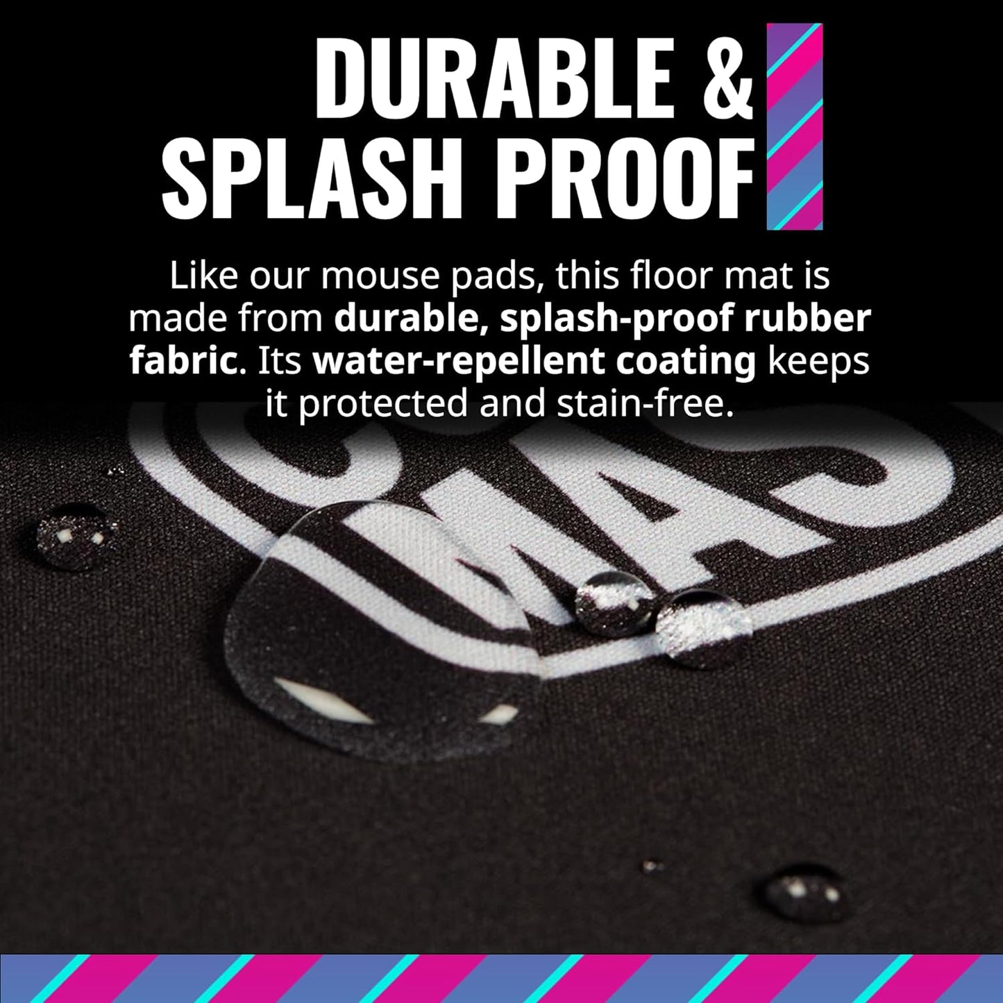 Cooler Master CMI-FM510H Gaming Floor Mat Splash-Proof