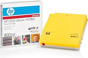 HP C7973W LTO Ultrium Worm Data Cartridge 800GB