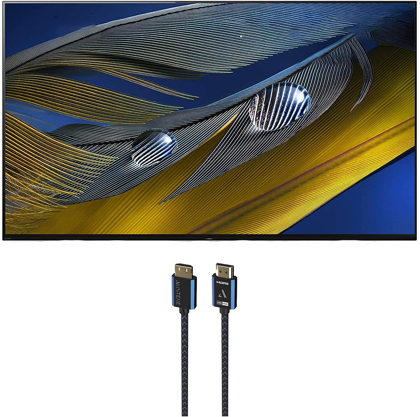 Sony XR-77A80J 77-Inch OLED 4K Smart TV - Used