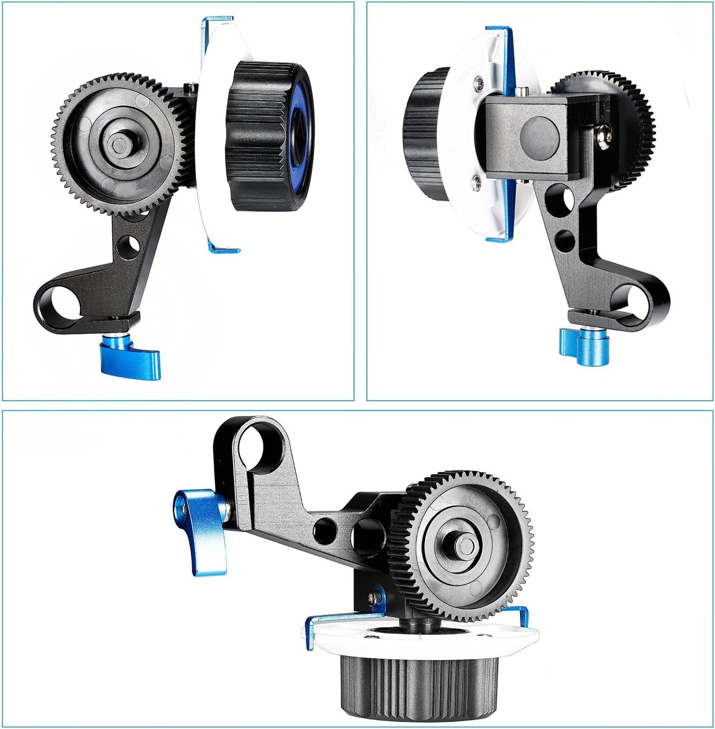 Neewer 10087076 Follow Focus with 15mm Rod Clamp