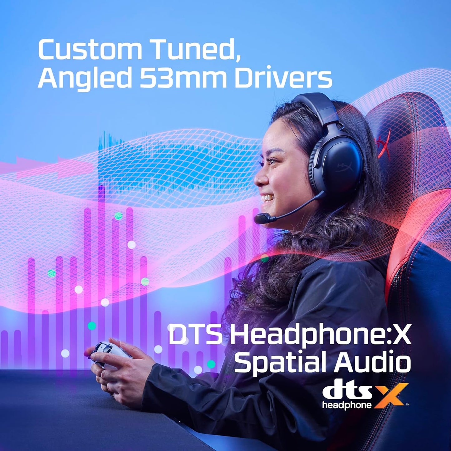 HyperX Cloud III Wireless Red - Gaming Headset