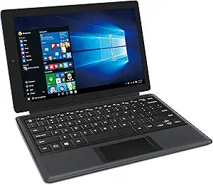 RCA 12.2 Inch 2-in-1 Notebook Tablet 64GB Intel Celeron (Renewed)