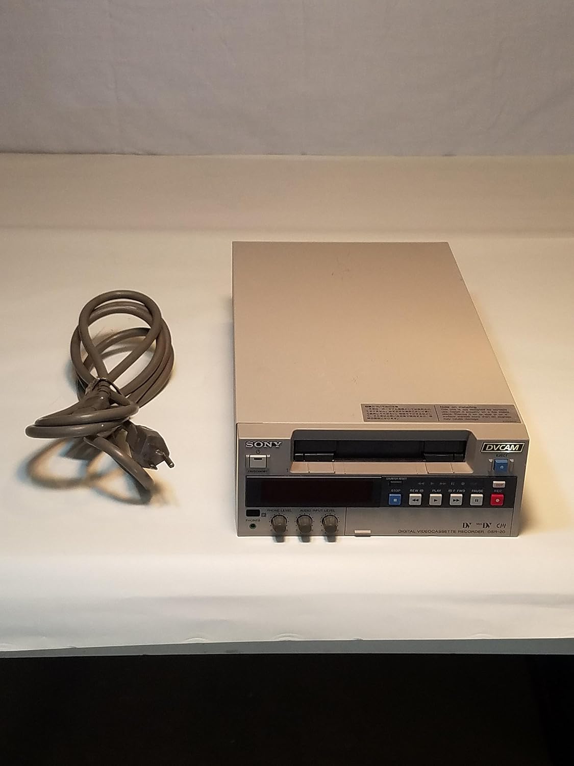 Sony DSR-20 DVCAM MiniDV VTR Player Recorder