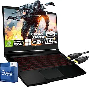 MSI GF63 Thin i7-12650H RTX 4050 Gaming Laptop — main product image
