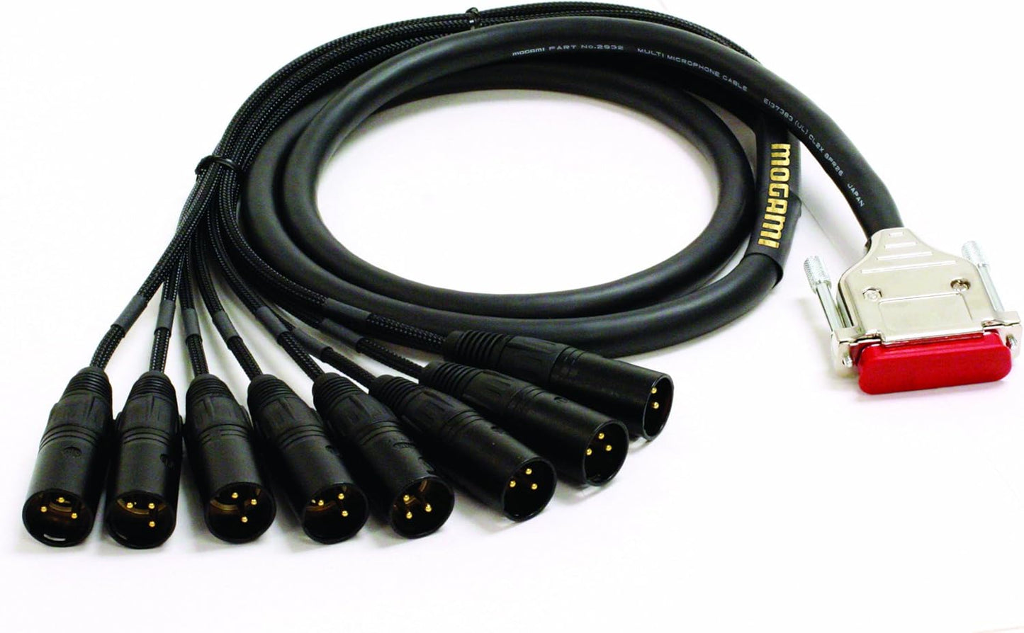 Mogami GOLD-DB25-XLRM-10 8-Channel DB25 to XLR Male Cable