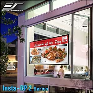 Elite Screens IRP123H2 123-inch Insta-RP 2 Rear Projection Film