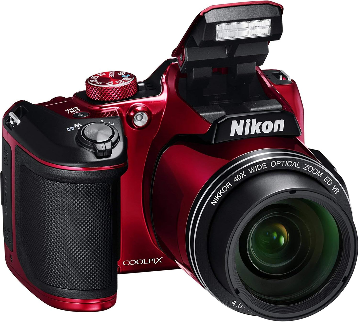 Nikon CRTNKCPB500RRB COOLPIX B500 16MP 40x Zoom (Renewed)