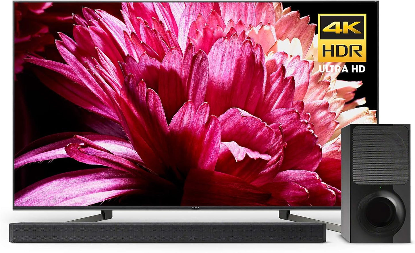 Sony X950G 55-Inch 4K Ultra HD Smart LED TV Bundle